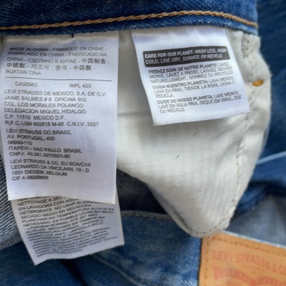 Levi’s Straight Leg Jeans - Picture 12 of 13